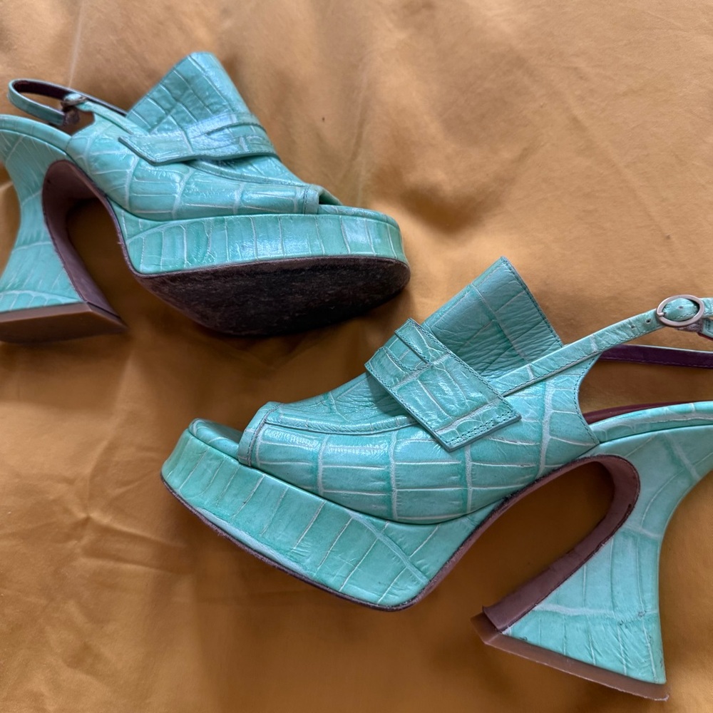 sies marjan platform loafers